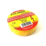 Árengedmény Polimer sárga szigetelőszalag 20m x 19mm