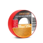 Újdonság Handy szigetelő szalag 19x20 piros 20m 11097RD