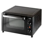 Ajánlat Home HG MS 10 mini sütő termosztáttal, teljesítmény 1050 W, 9 literes, max. 230 °C, dupla üvegezésű ajtó, fekete HG MS 10
