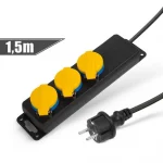 Ajánlat Kültéri elosztó fedéllel 1,5 m3x230V 3x1,5 mm2 gumi IP44 20223C