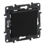 Legrand Niloé Step 107 keresztkapcsoló fekete 10AX 863507 Akció