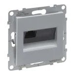 Expressz szállítás Legrand Suno 1xRJ45 UTP Cat.5E csatlakozóaljzat keret nélkül aluminium 721350