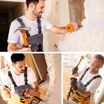 Handy hegyes véső kézvédővel 10618 Azonnali szállítás