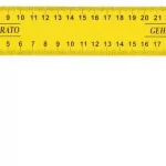 Ács derékszög 300mm STR-PRO 222619- YPS-709 Sárga-hajlékony Acél Hobby Akció