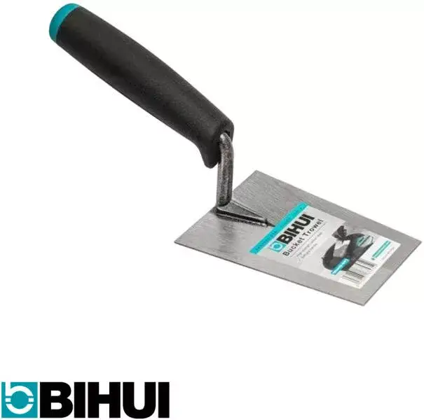 BIHUI kőműves kanál 140mm BERNI vakoló - SOFT markolat (puha) Korlátozott ajánlat