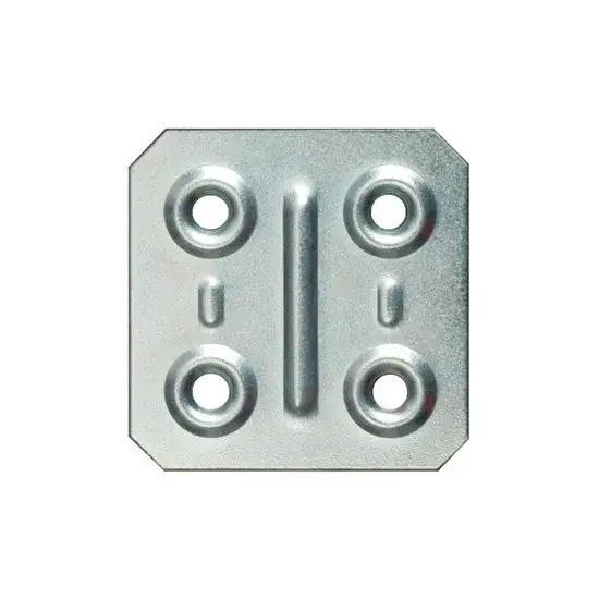Szegezőlemez-EGYENES 40x40x1,0mm- HORGANYZOTT Exkluzív ajánlat