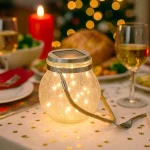 LED napelemes dekoráció 30xLED, 1,5W, IP44, meleg fehér [X04301424] Legjobb ár