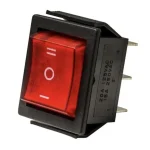Bestseller HINGASKAPCSOLÓ, 3 HELYZET: I/0/II, PIROS, AC:15A/250V [BMEP002]