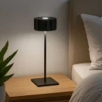 Expressz szállítás LED ASZTALI LÁMPA AZELIA 2,5W, 200LM, DIMMELHETŐ, FEKETE [LD-AZELIA-10-DEC]