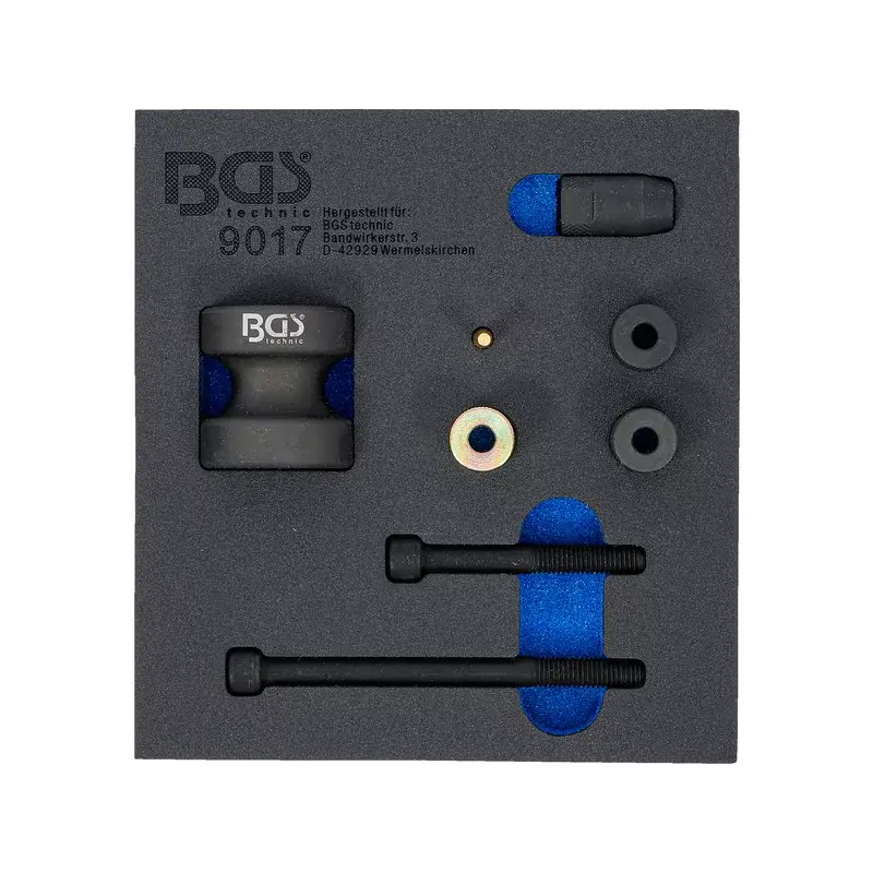 Újdonság Injektor szerelő készlet benzines BMW N54-N63-N14-N18 -1/6 EVA tálcás- BGS