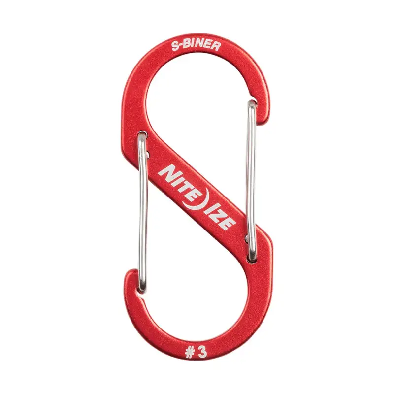 Nézd meg most SBA3-10-R6 S-Biner® Alumínium S (dupla) Karabiner #3 - Piros
