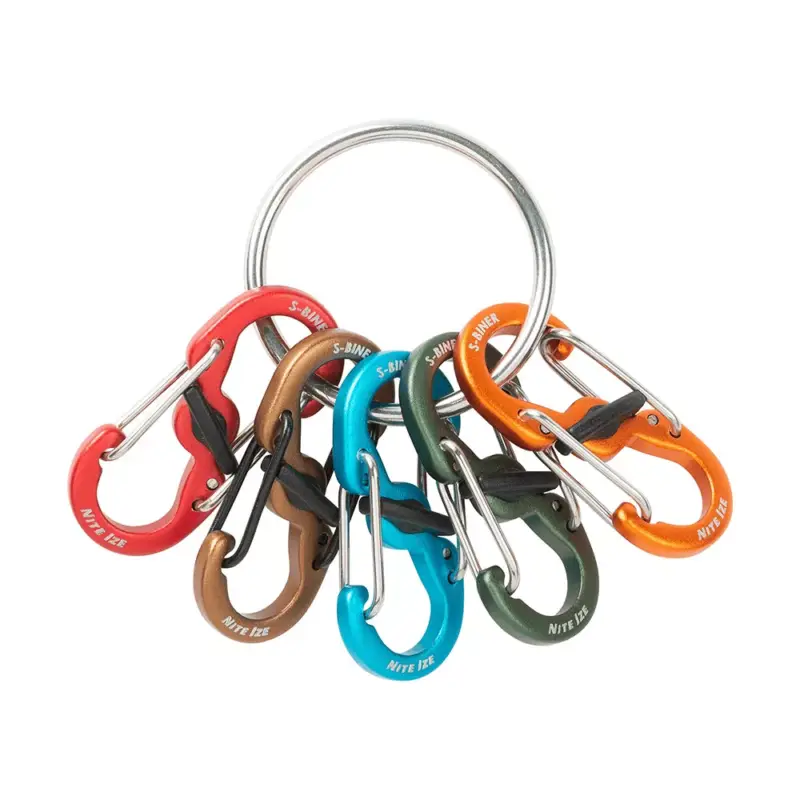 Különleges ajánlat Key Ring Locker® S-Biner® alumínium karabinerekkel