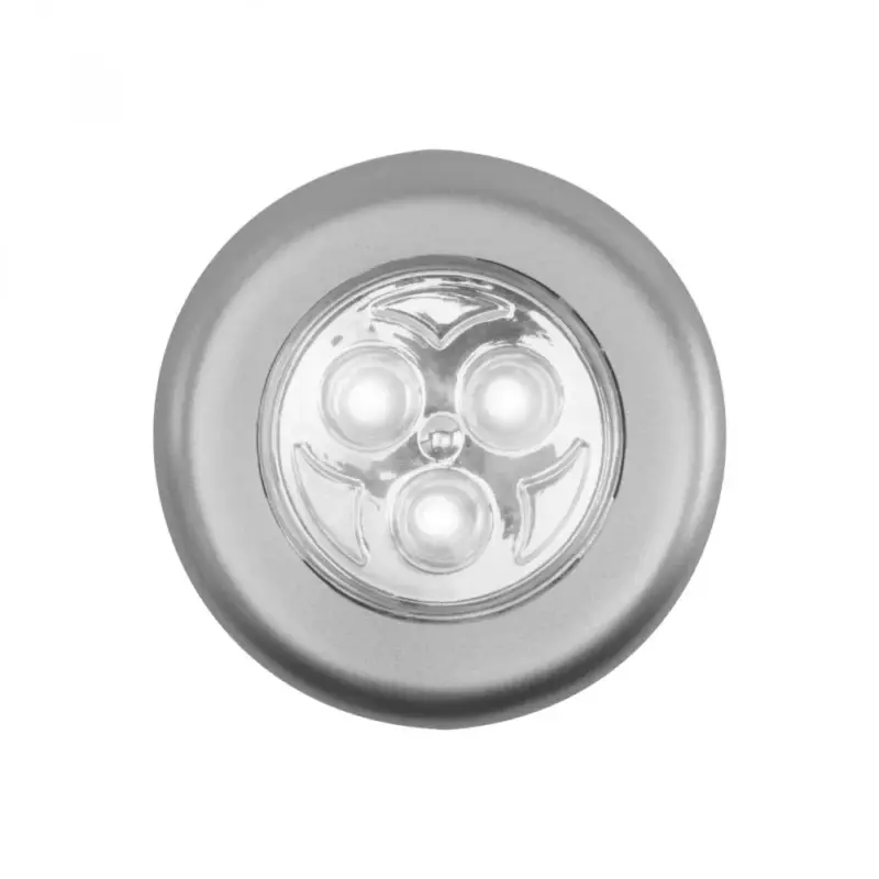 Home GL 03 bútorvilágítás, 3 LED, hidegfehér, nyomógombos, öntapadós felület Outlet